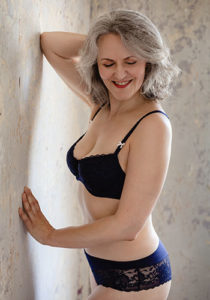 Dessous-blau